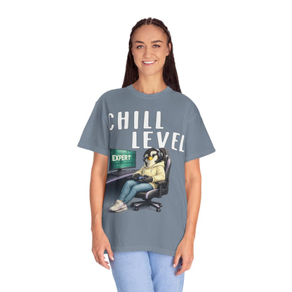 Chill Level Expert Girl T-shirt - Penguin Series