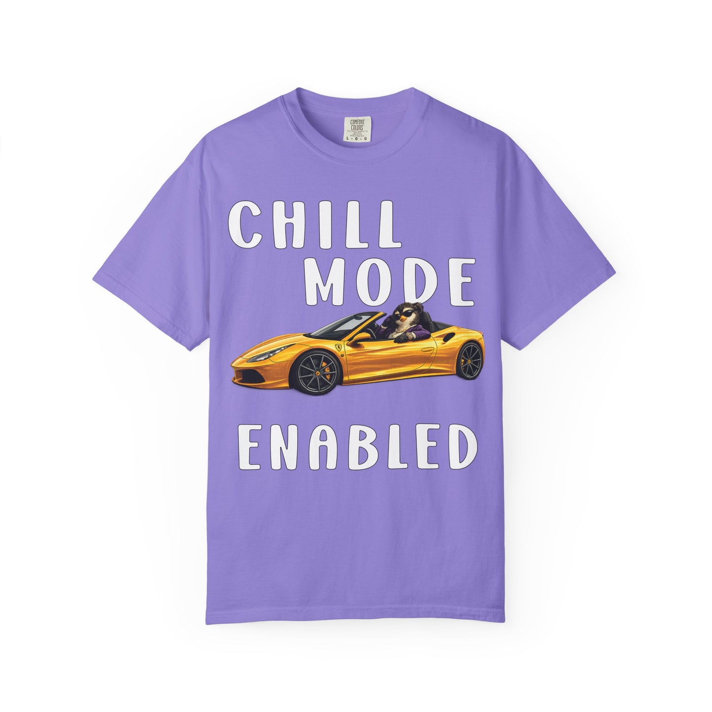 Chill Mode Enabled Girl T-shirt - Penguin Series