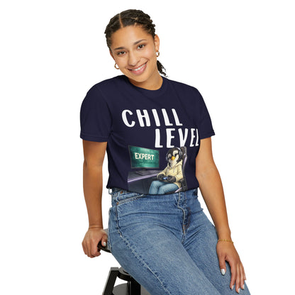 Chill Level Expert Girl T-shirt - Penguin Series