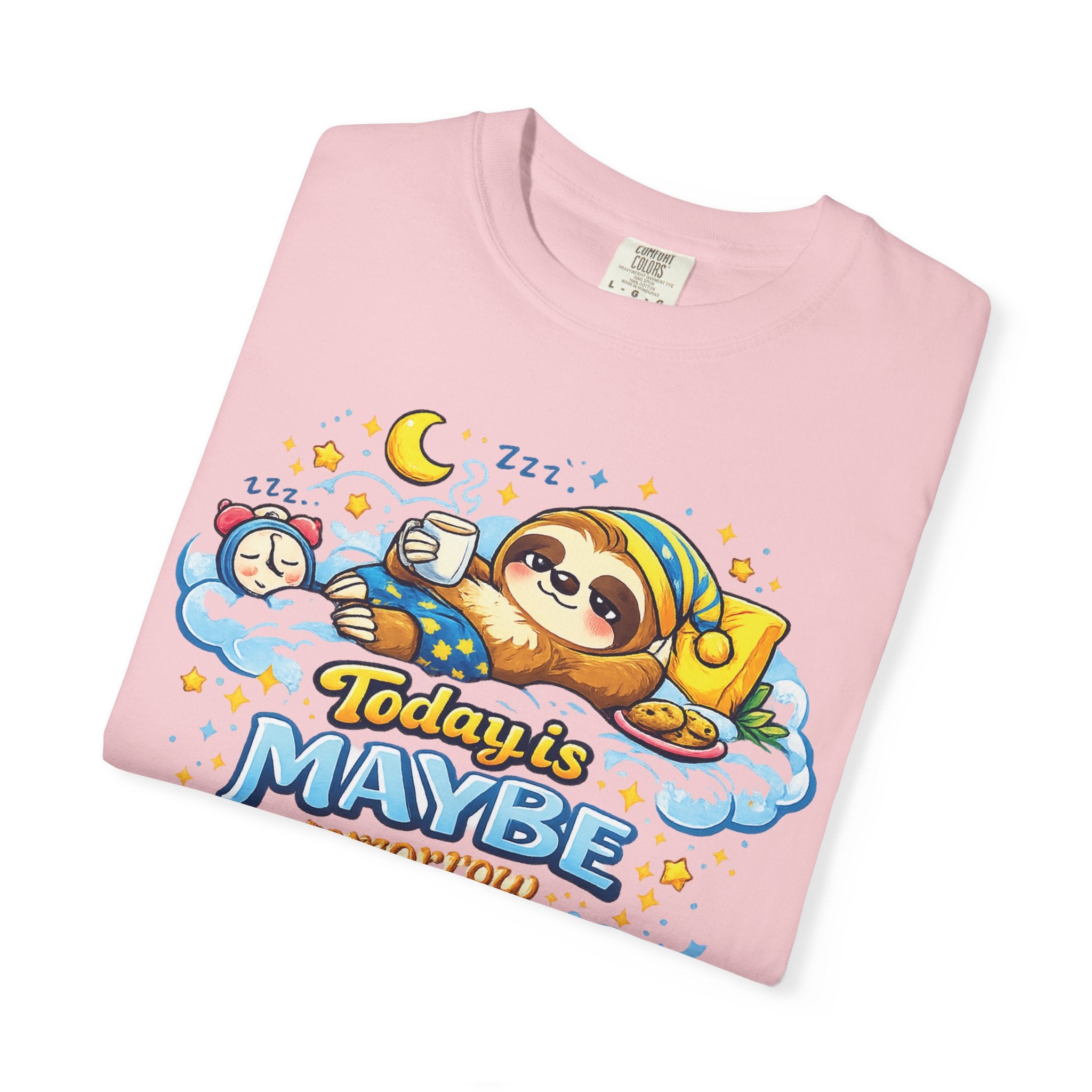 Monday - Procrastination Sloth Series T-shirt