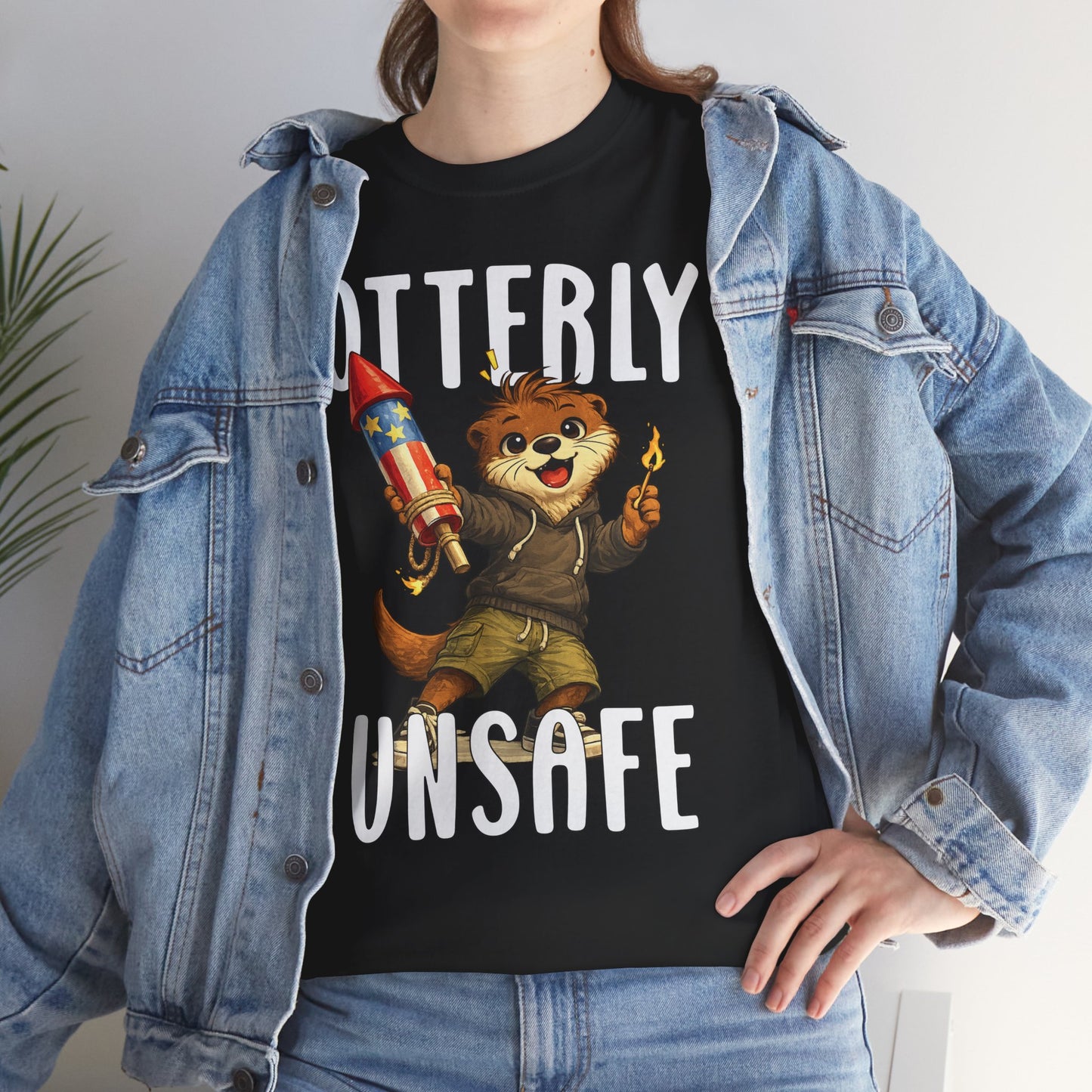 "Otterly Unsafe" Tee - Otter Series