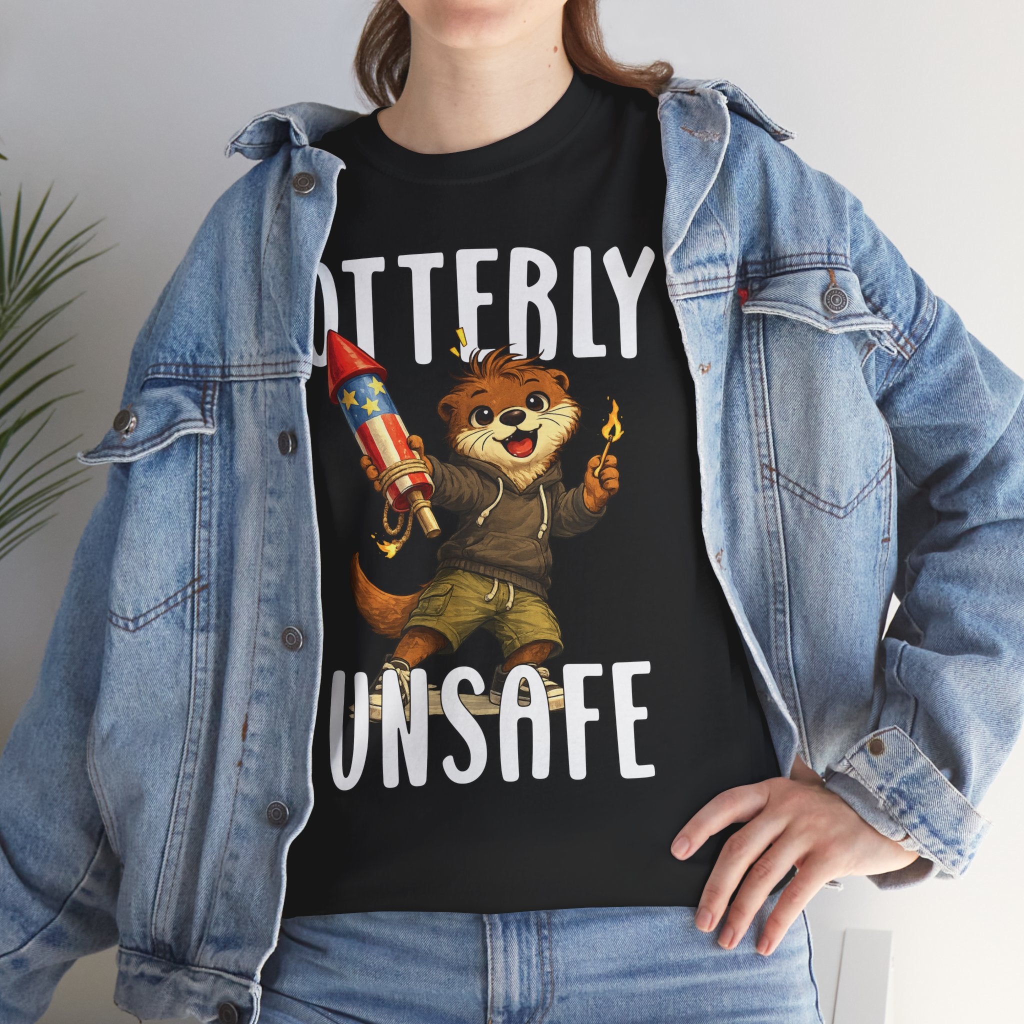 "Otterly Unsafe" Tee - Otter Series