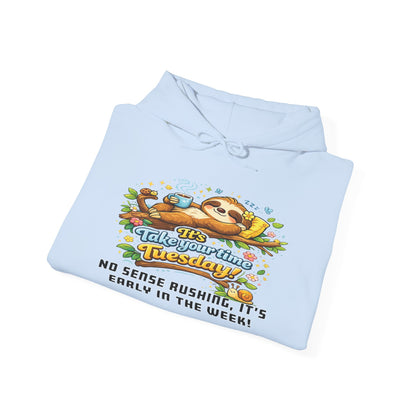 Tuesday - Procrastination Sloth Series Hoodie