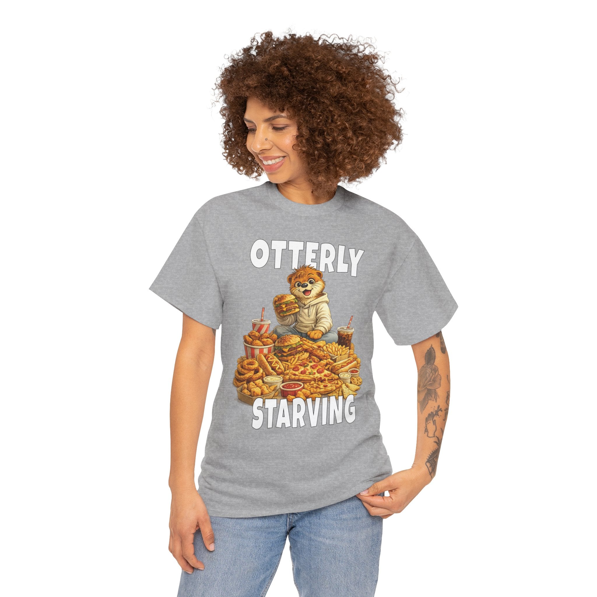 "Otterly Starving" Tee - Otter Series