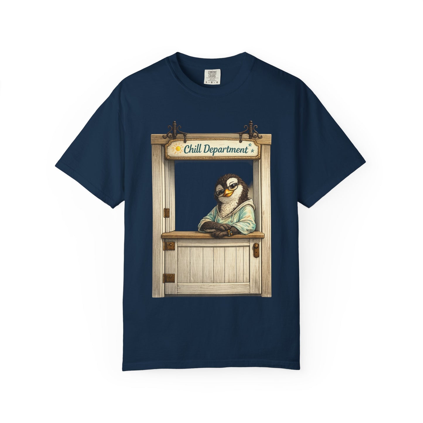 "Chill Department" T-shirt - Penguin Series