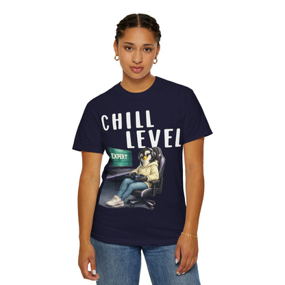 Chill Level Expert Girl T-shirt - Penguin Series