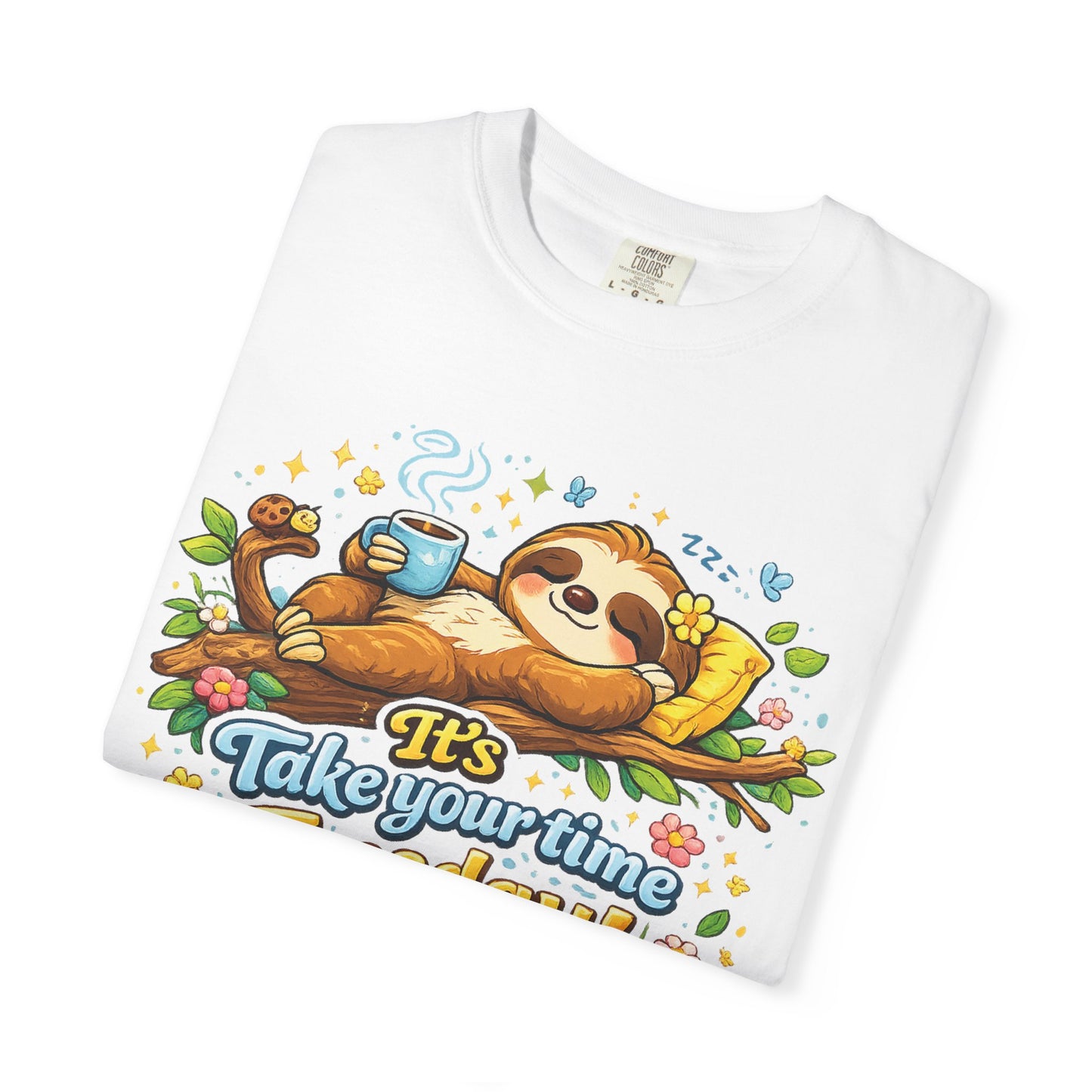 Tuesday - Procrastination Sloth Series T-shirt