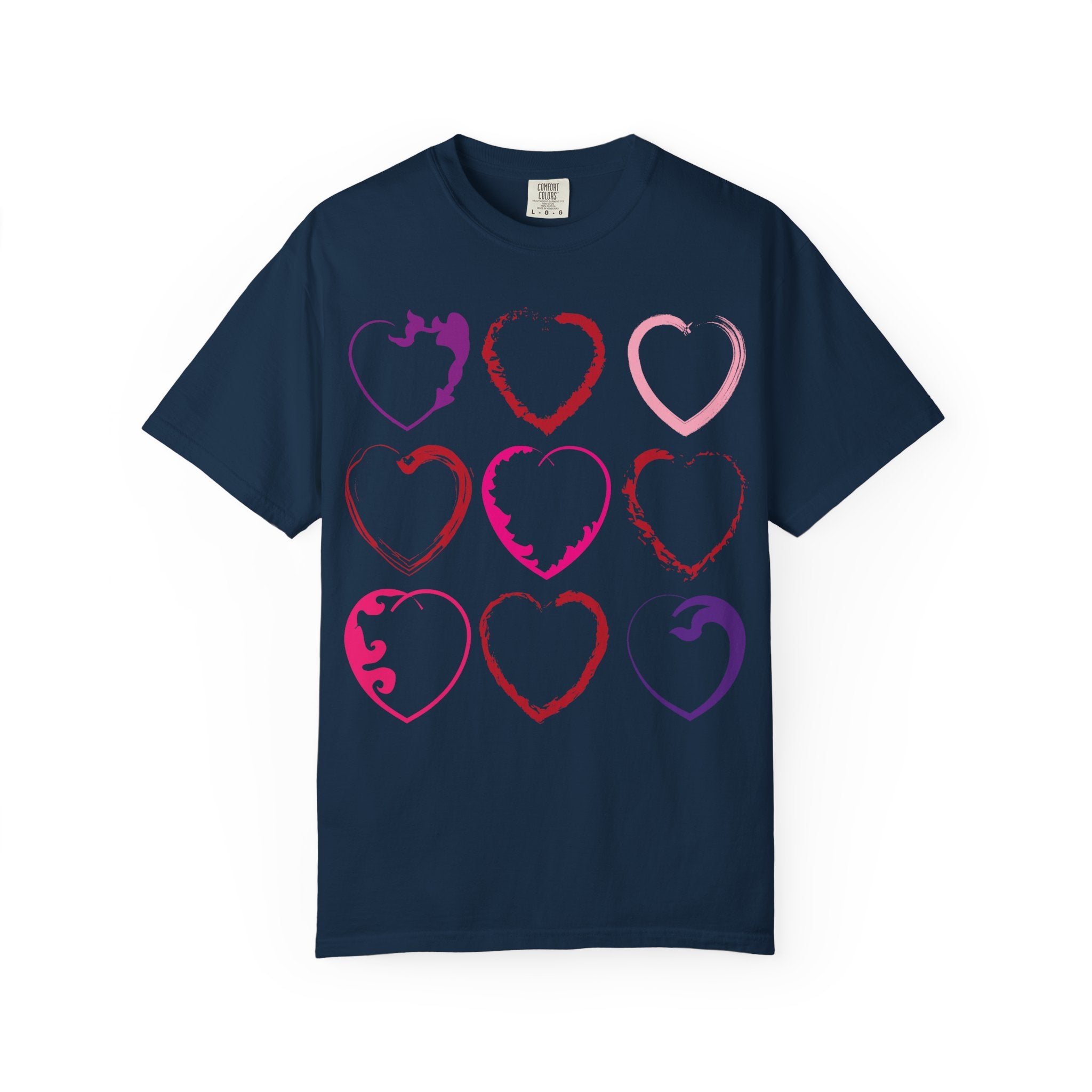 Nine Hearts Valentine's Day T-shirt