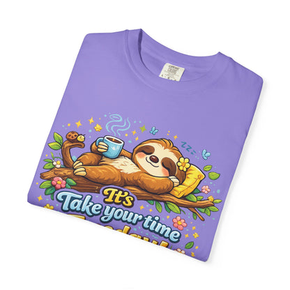Tuesday - Procrastination Sloth Series T-shirt