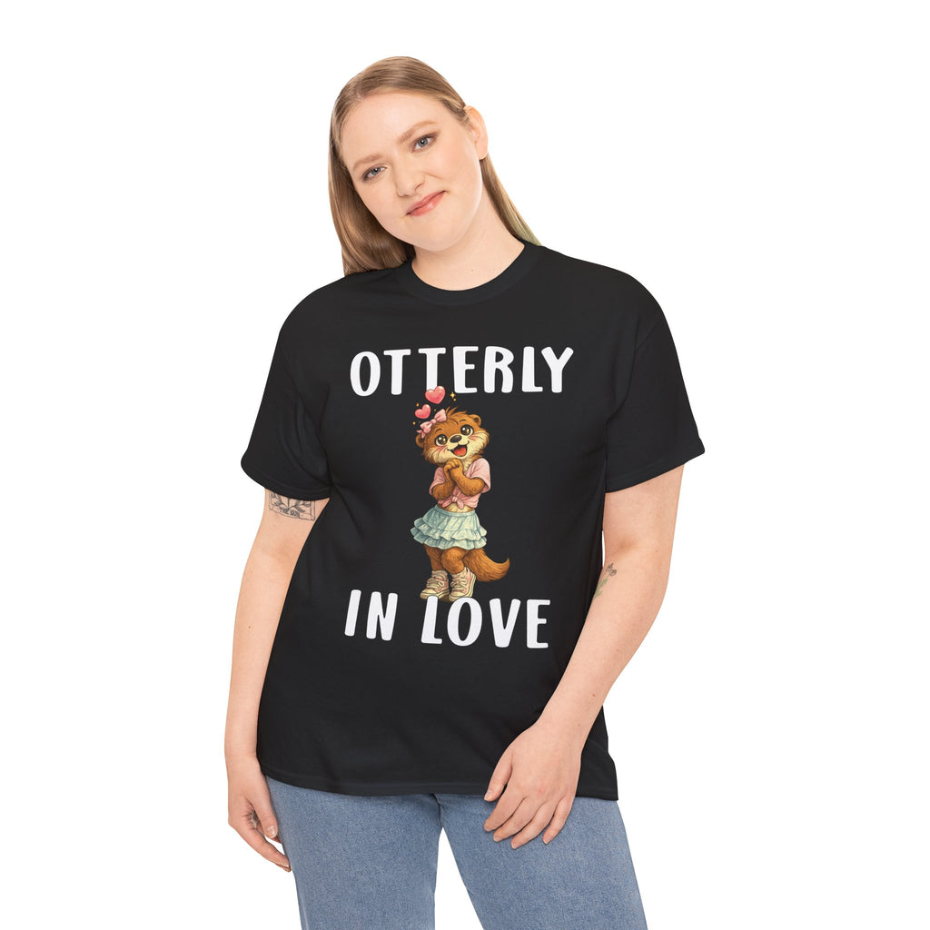 "Otterly In Love" Girl Tee - Otter Series