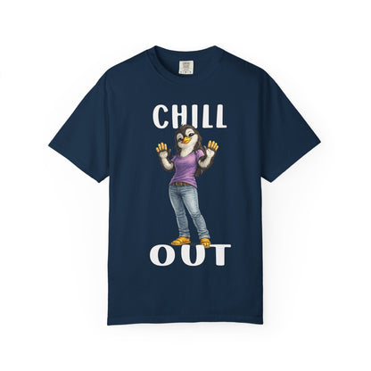Chill Out Girl T-shirt - Penguin Series