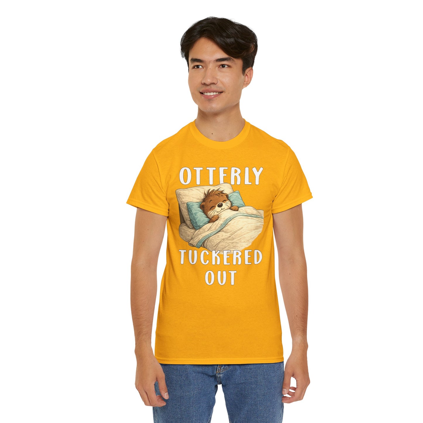 "Otterly Tuckered Out" Tee - Otter Series