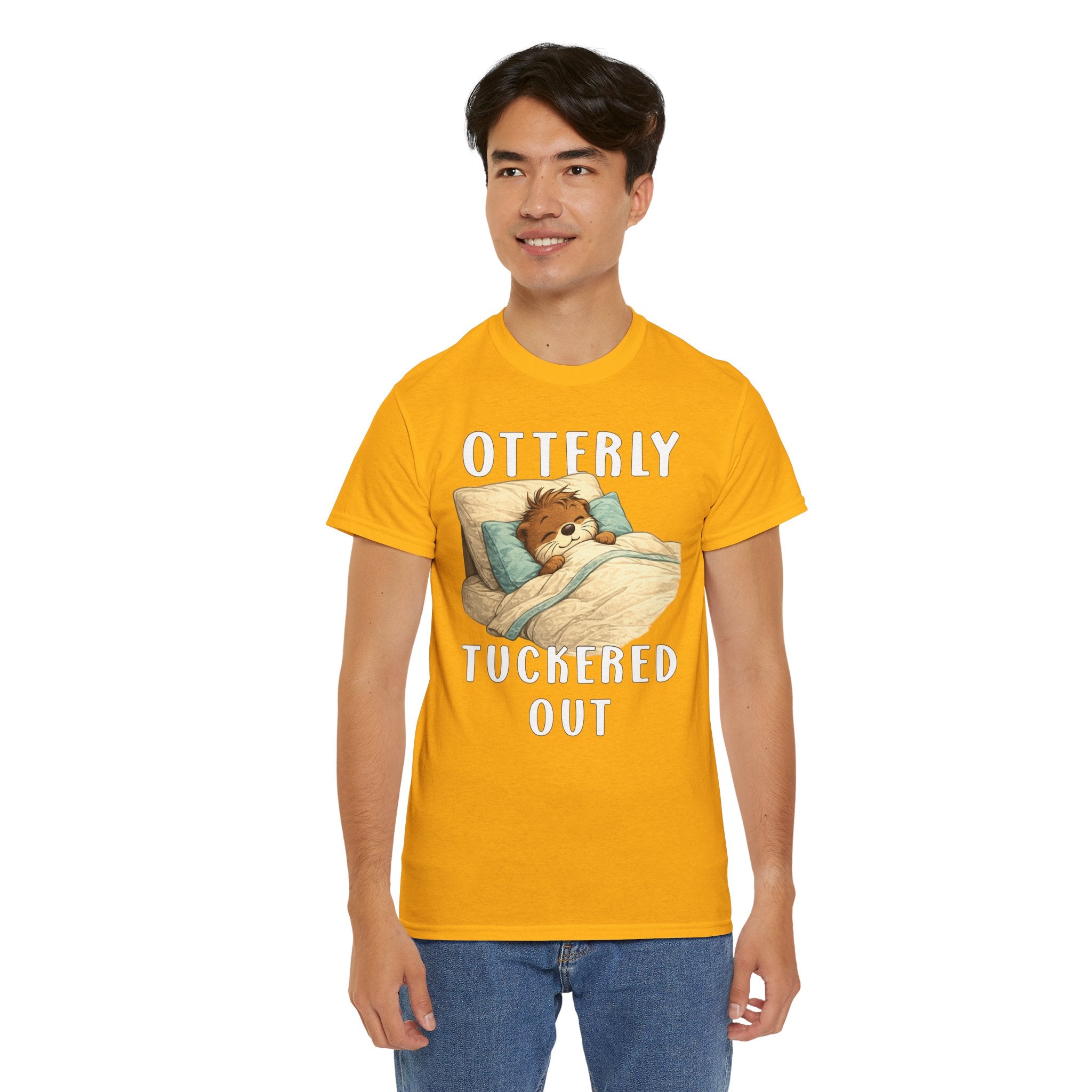 "Otterly Tuckered Out" Tee - Otter Series