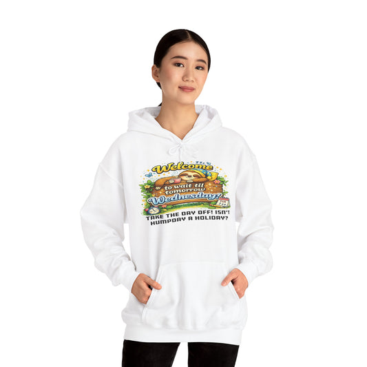 Wednesday - Procrastination Sloth Series Hoodie
