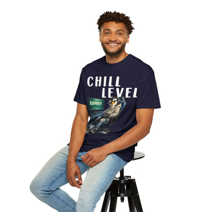 Chill Level Expert Boy T-shirt - Penguin Series
