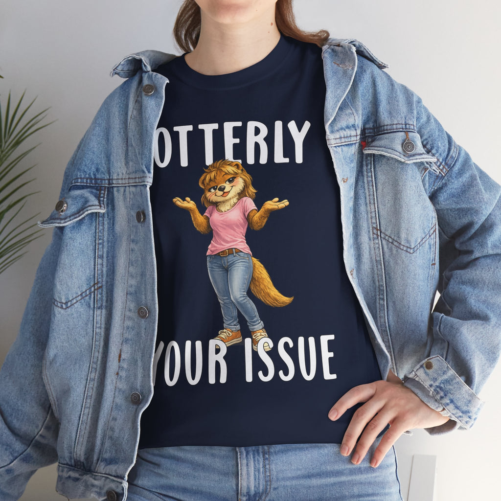 "Otterly Your Issue" Girl Tee - Otter Series
