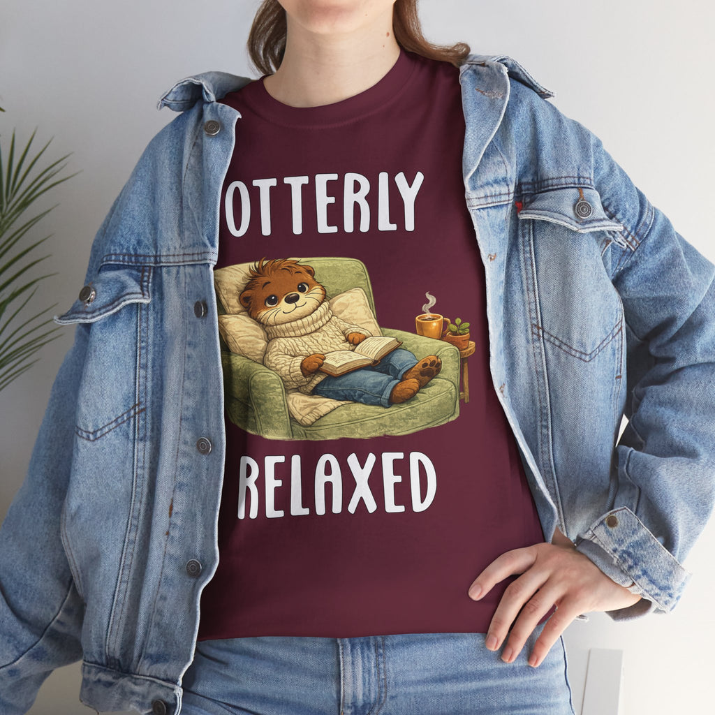 "Otterly Relaxed" Tee - Otter Series