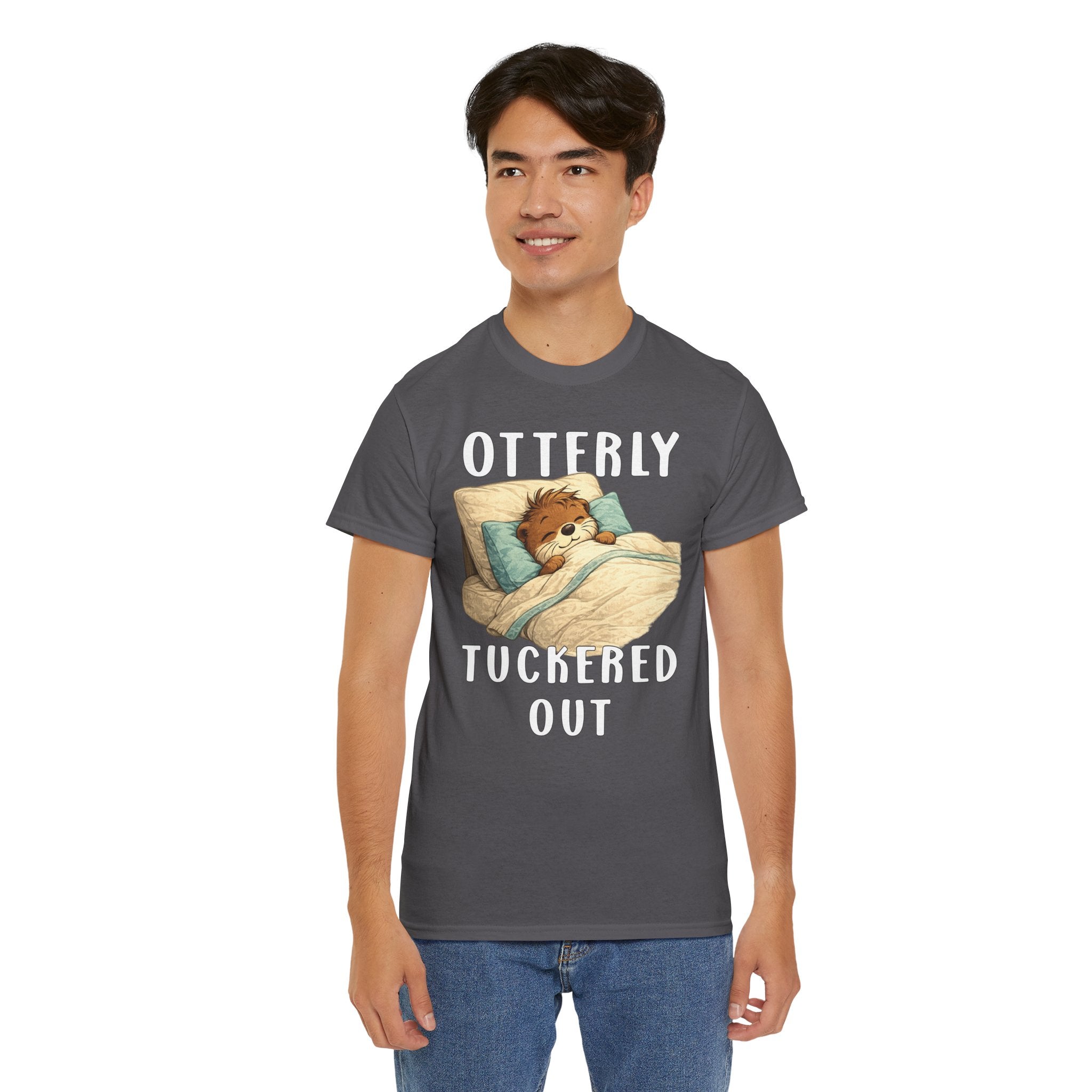 "Otterly Tuckered Out" Tee - Otter Series