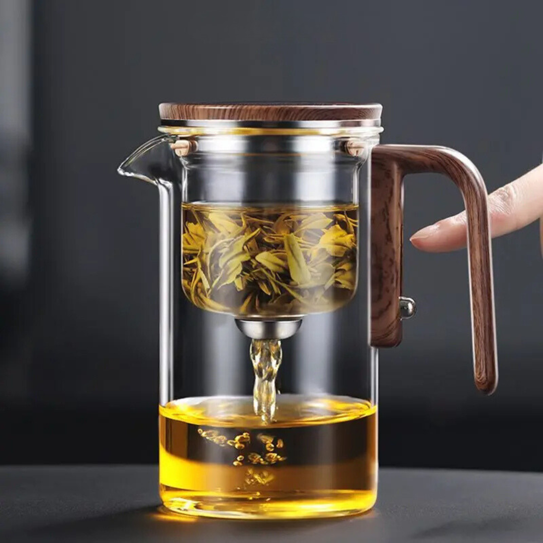 ClaireBrew® All-Glass Filtration Teapot