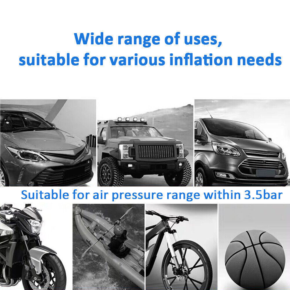 150 PSI Tire Inflator Car Air Compressor Electric Portable Auto 12V Air