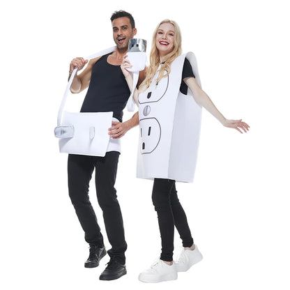 Funny USB Couple Costume Set