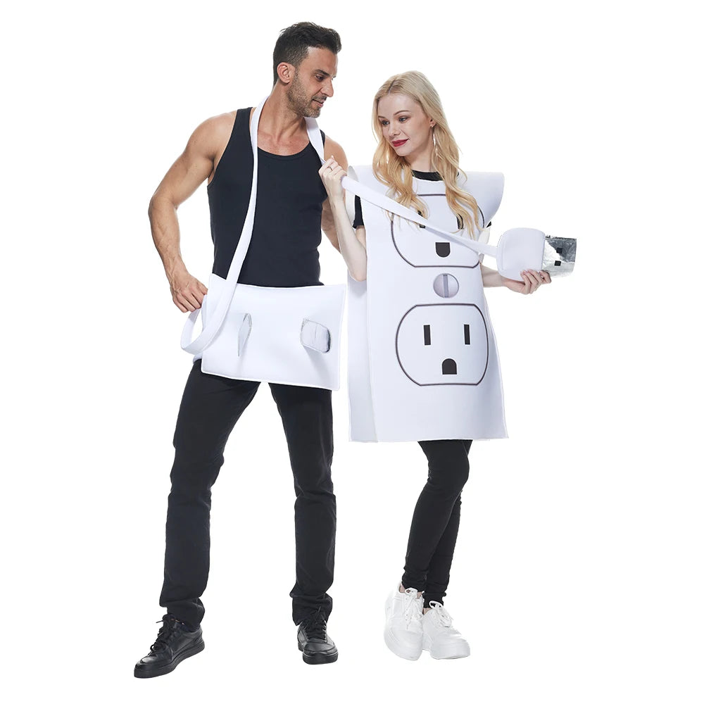 Funny USB Couple Costume Set