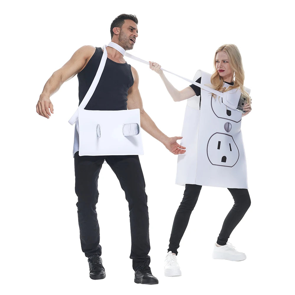 Funny USB Couple Costume Set