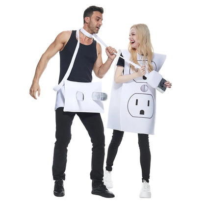 Funny USB Couple Costume Set