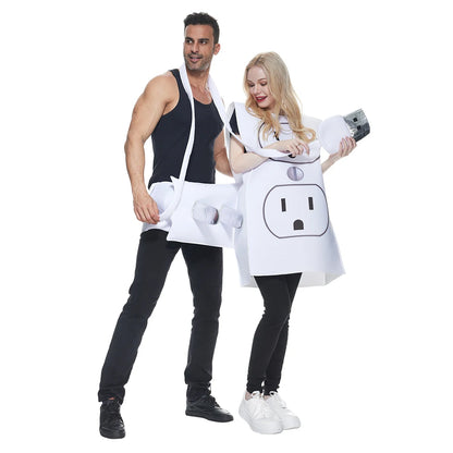 Funny USB Couple Costume Set