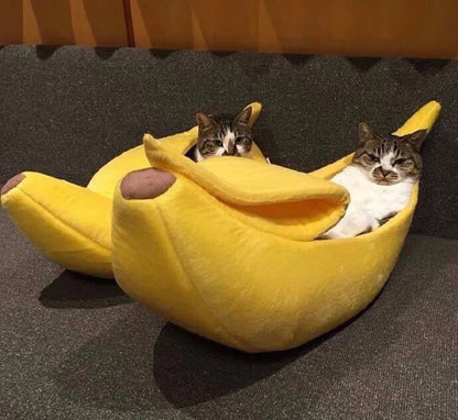 NinaNana® Banana Bed for Cats