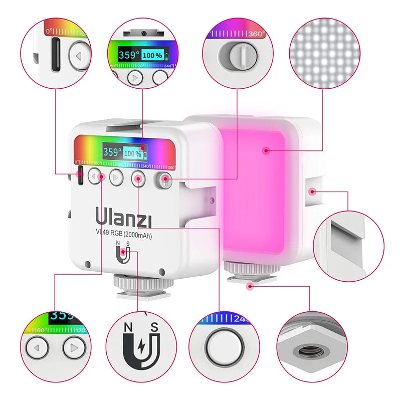 Ulanzi RGB Video Light