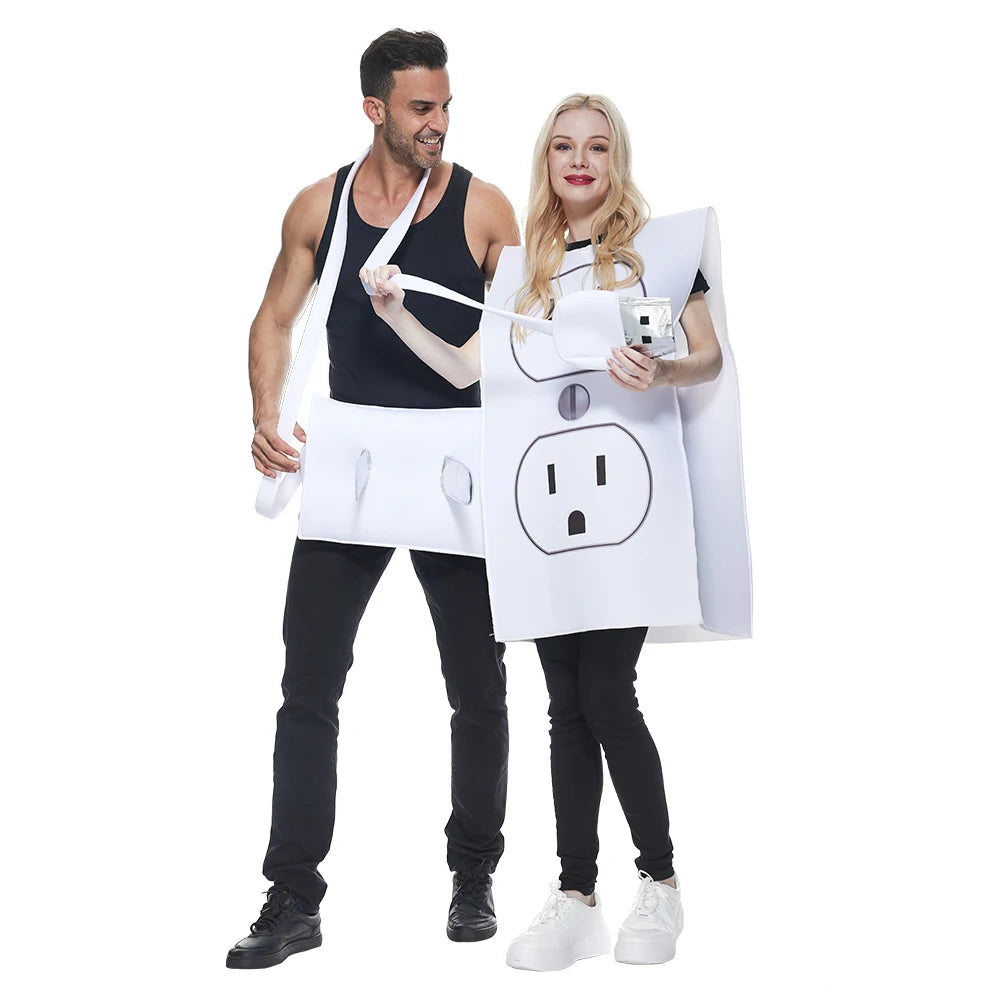 Funny USB Couple Costume Set