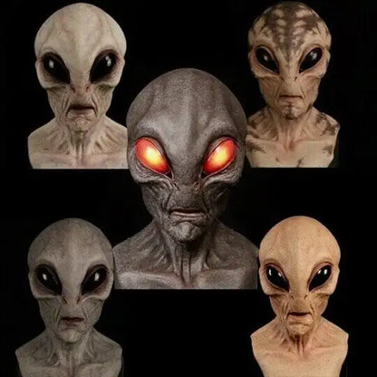 Realistic Alien Latex Mask