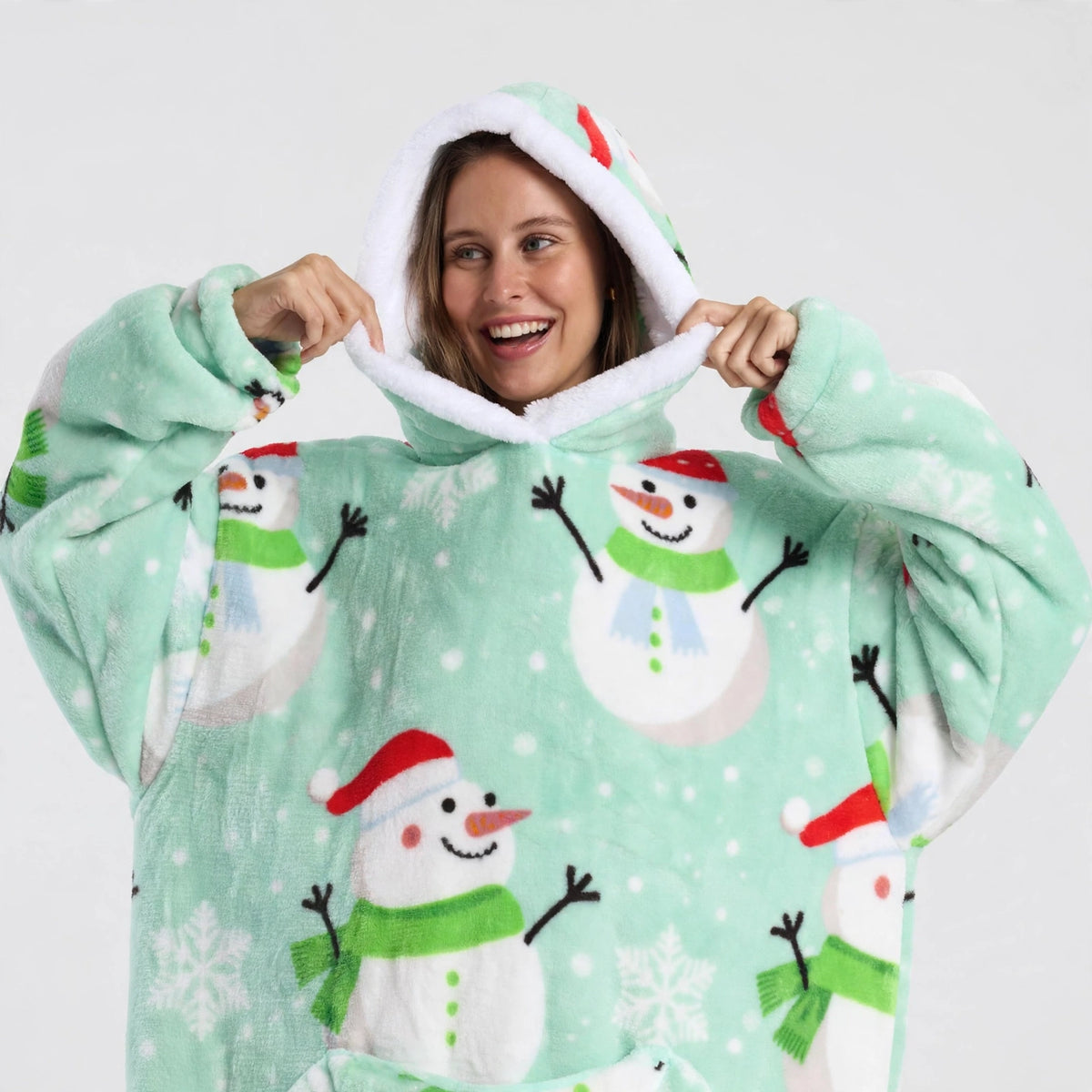 Green Snowman